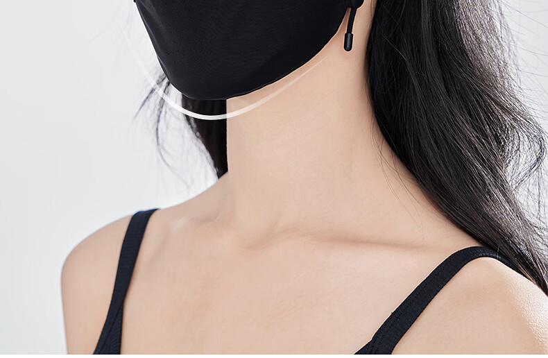 ZIY Seamless Sun Protection Mask for Women UV Protection 2026 New Full Face Bikini Sun Shield Black 9