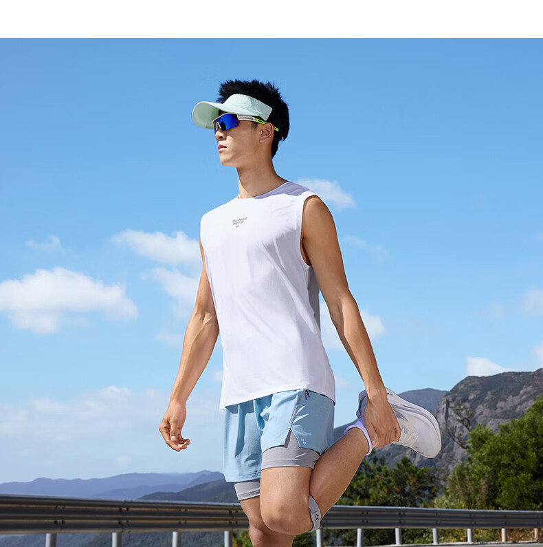 361° Men's Sports Vest Spring Summer New Quick-Dry Running Outdoor Training Breathable Sleeveless Top 652622503-5 10