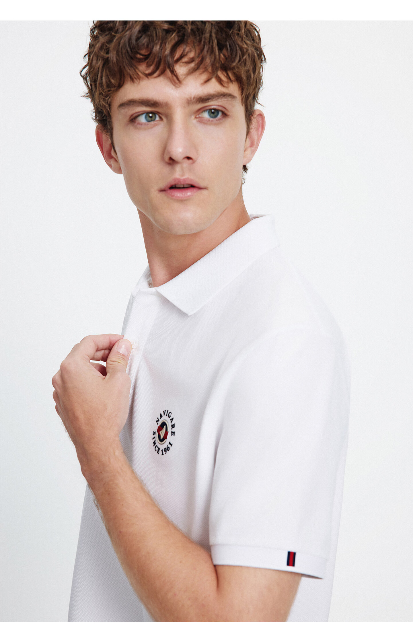 Navigare Small Sailboat 2026 Spring Summer New Cool Antibacterial Snow Cotton Short Sleeve Polo Shirt Men Turn-down Collar T-shirt 1325526602 25