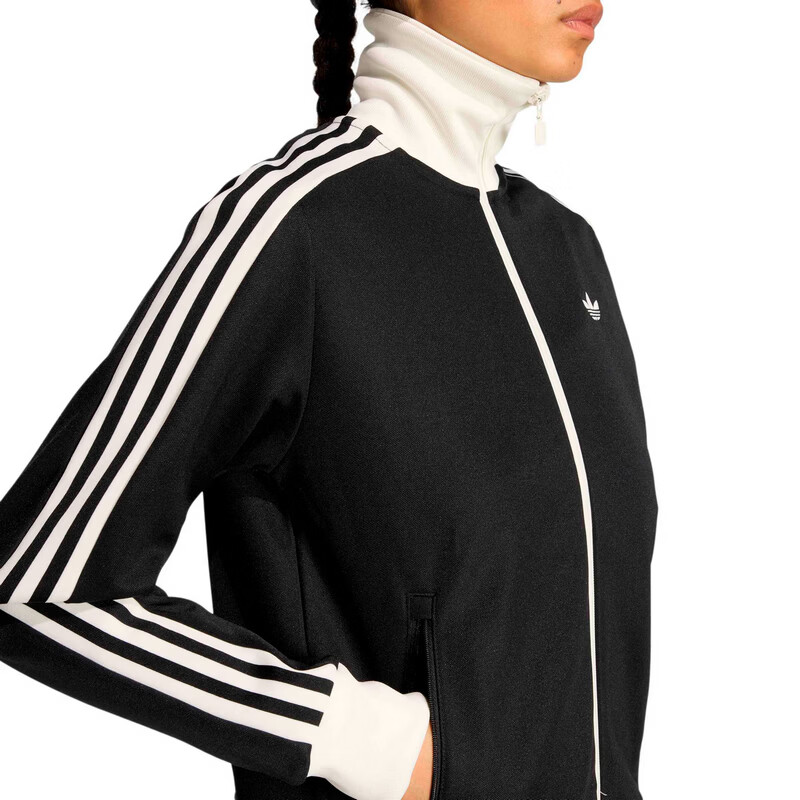 Adidas Originals Women's CLASSIC TT Knit Jacket KD7969 Black S 6