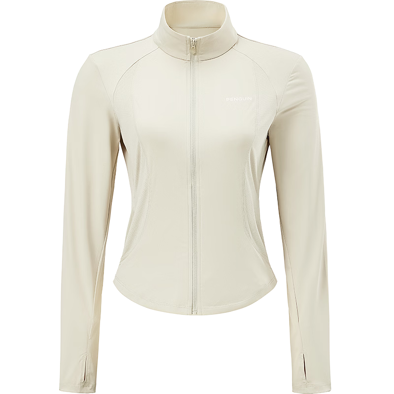 Penguin Baby Style Slim Waist Cooling Breathable Original Yarn Sun Protection Jacket for Women 1036