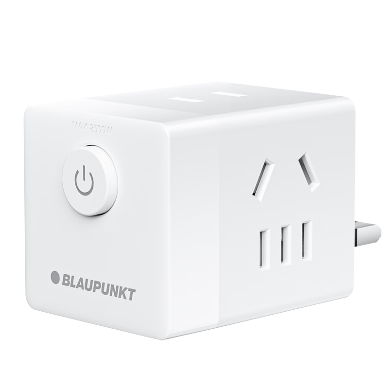 BLAUPUNKT Blaupunkt UK to International Power Plug Adapter Converter for Hong Kong, Macau, Singapore, Malaysia, Dubai Travel - One to Four Multi-Outlet Socket