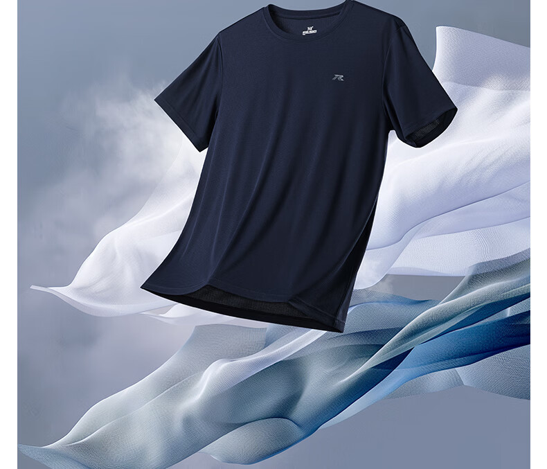 361° Men's T-Shirt Spring Summer New Quick-Dry Fitness Sports Running Casual Crew Neck Short Sleeve Top 652624118D-1 5