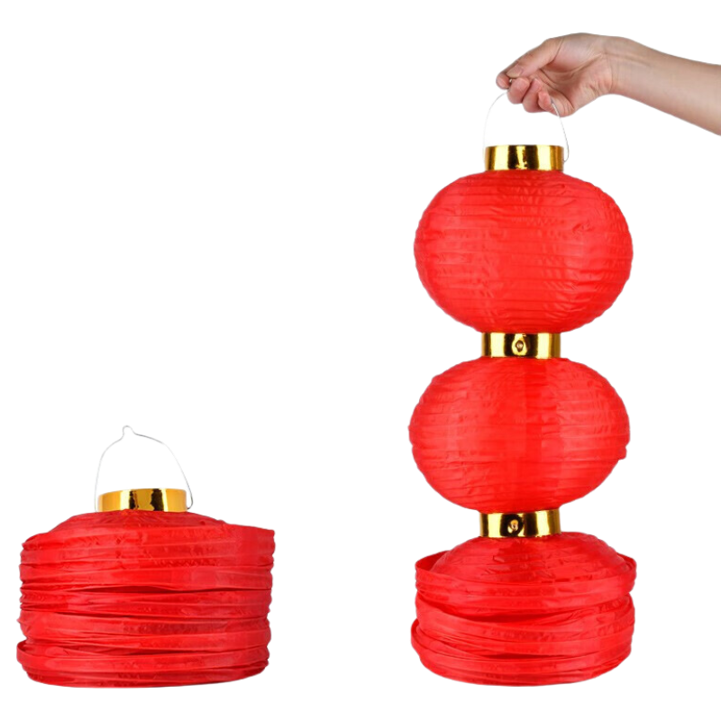 Xinxinjingyi Lantern String Arrangement for Shopping Mall Grand Opening Decoration, May Day Labor Day Decoration, Balcony Scene Hanging Ornaments