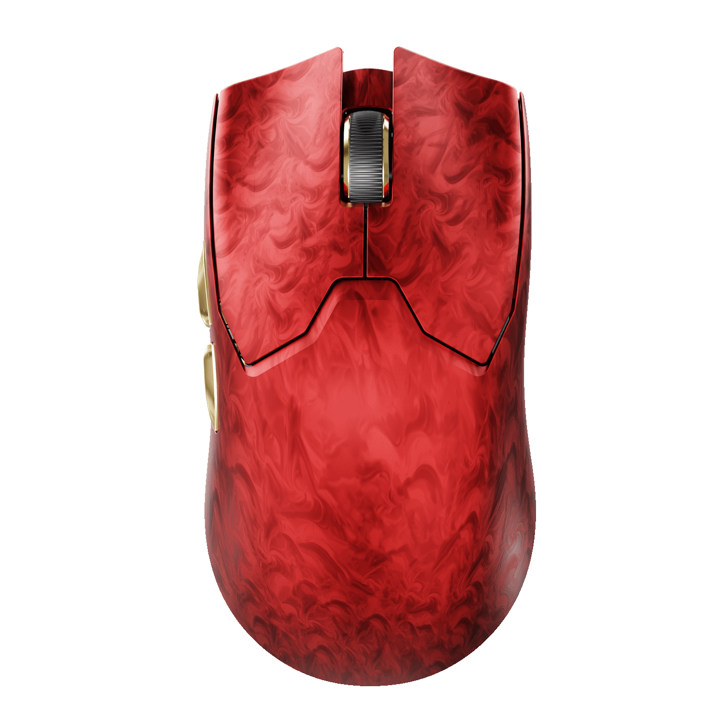 EWEADN Z7 Wireless Gaming Mouse Carbon Fiber Lightweight 3950 Sensor Native Dual 8K Report Rate Laptop Universal Small Medium Hand Peripheral Vermilion Red