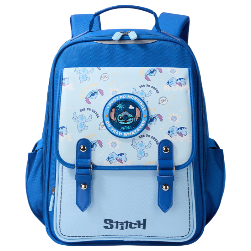 Disney Primary School Backpack for Grades 3-6, Ergonomic Spine Protection, High-Value Outdoor Travel Large Capacity Unisex Double Shoulder Bag