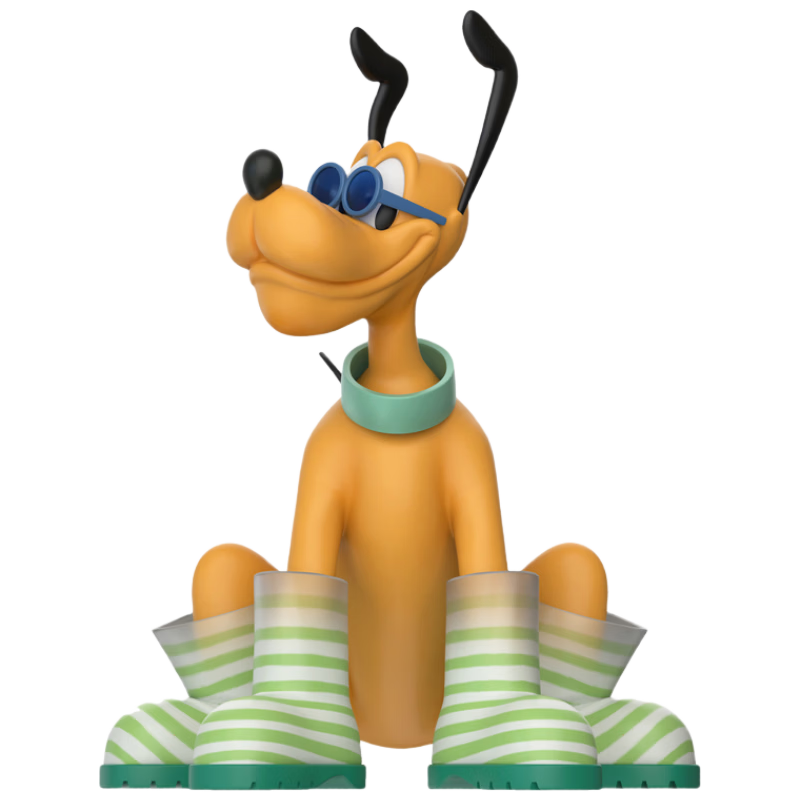Disney Pluto Rain Boots Figurine Approximately 14cm Birthday Gift for Girls Children's Day Gift
