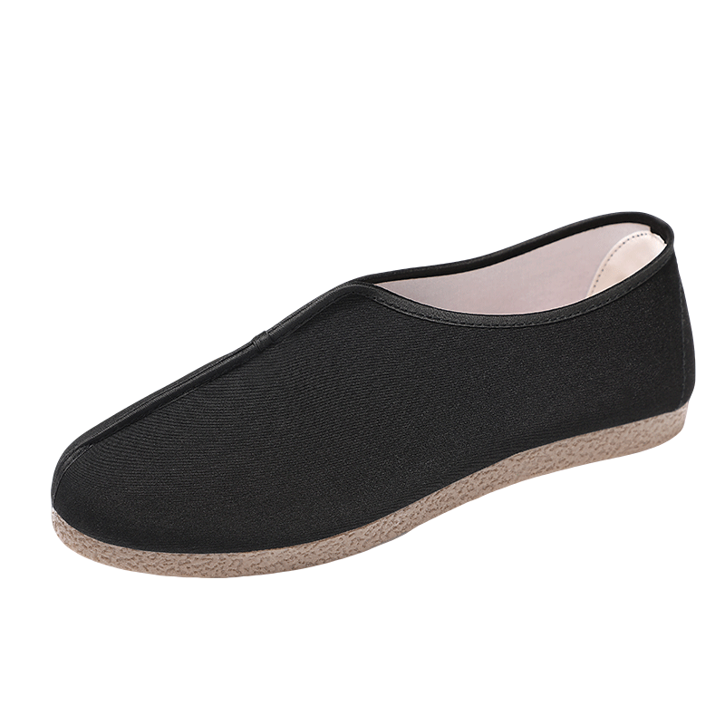 Taiheyuan Old Beijing Cloth Shoes Men Spring New Genuine Cow Tendon Non-Slip Slip-On Breathable Bamboo Fiber Odor-Resistant Cloth Shoes