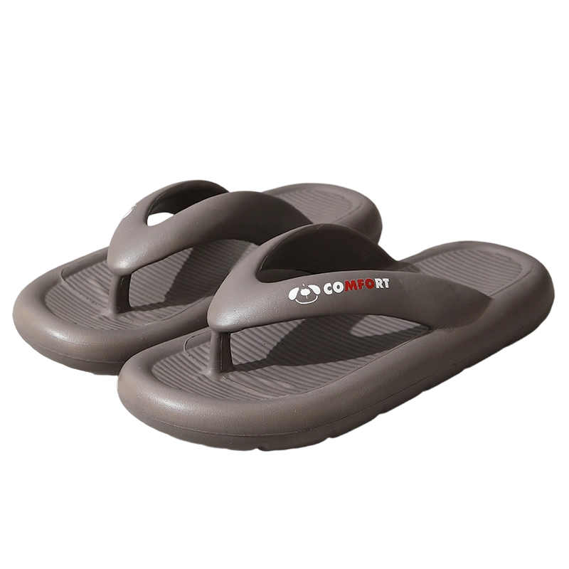 Cartelo Crocodile Men's Flip Flops Summer Outdoor Beach Sandals Brown 44-45 1746