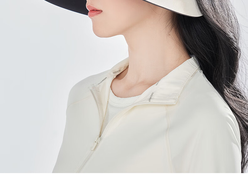 ZIY Women's Foldable Sun Hat UV Protection Summer Wide Brim Beach Cap Full Face Coverage Open Top 19