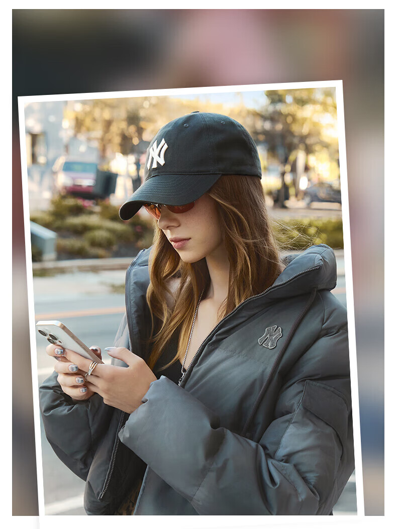 MLB Baseball Cap for Men And Women, Couples' Soft Top Cap, Casual Sports Hat for All Seasons, 3ACP6601N-07RDS 25