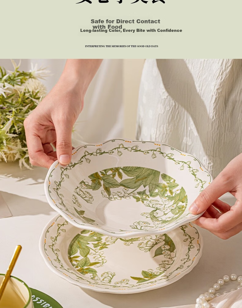 Jasen Housewarming Bowl Gift Set New Home Moving Dinnerware Set Practical Wedding Gift for Newlyweds Premium Quality 8