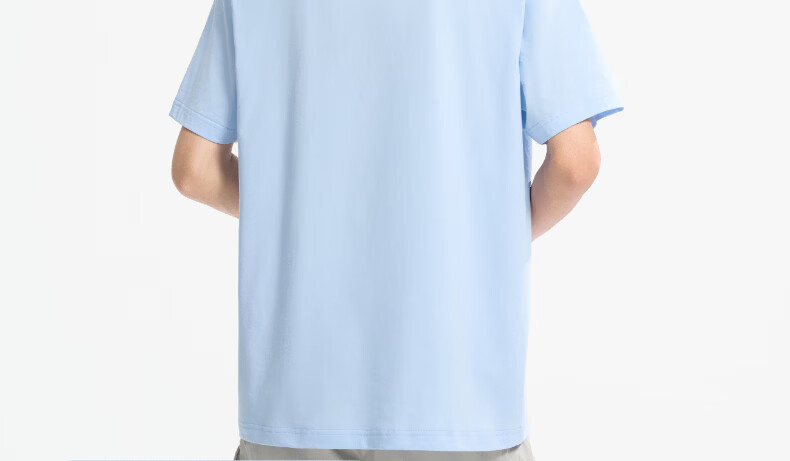 361° Unisex T-Shirt Spring Summer New Pure Cotton Sports Outdoor Loose Fit Crew Neck Short Sleeve Top 632623102-7 7