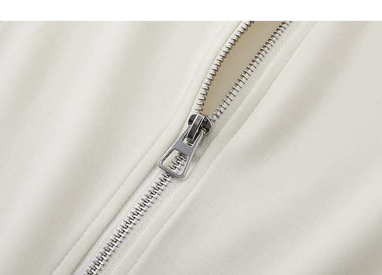 Demana Sandwashed Air Layer Spring Korean Style Stand Collar Ruffle Slim Fit Petite Women's Casual Jacket 23