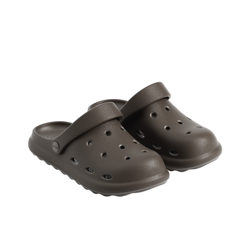 Puxi Xiaokuiyang Women's Hollow Sandals New Beach Two-Wear Thick Sole Closed-Toe Summer Half Slippers