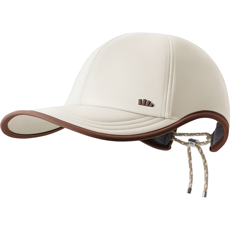 Beneunder Women's Lightweight Sun Protection Baseball Cap UV Protection Fashionable Full Face Sunshade White