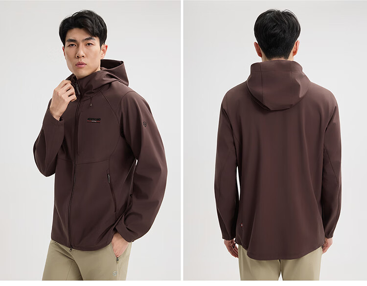 NORTHLAND 【Gangren 3】Men's Softshell Jacket 2026 New Outdoor Three-Proof Wear-Resistant Hiking Mountaineering Softshell Coat 16