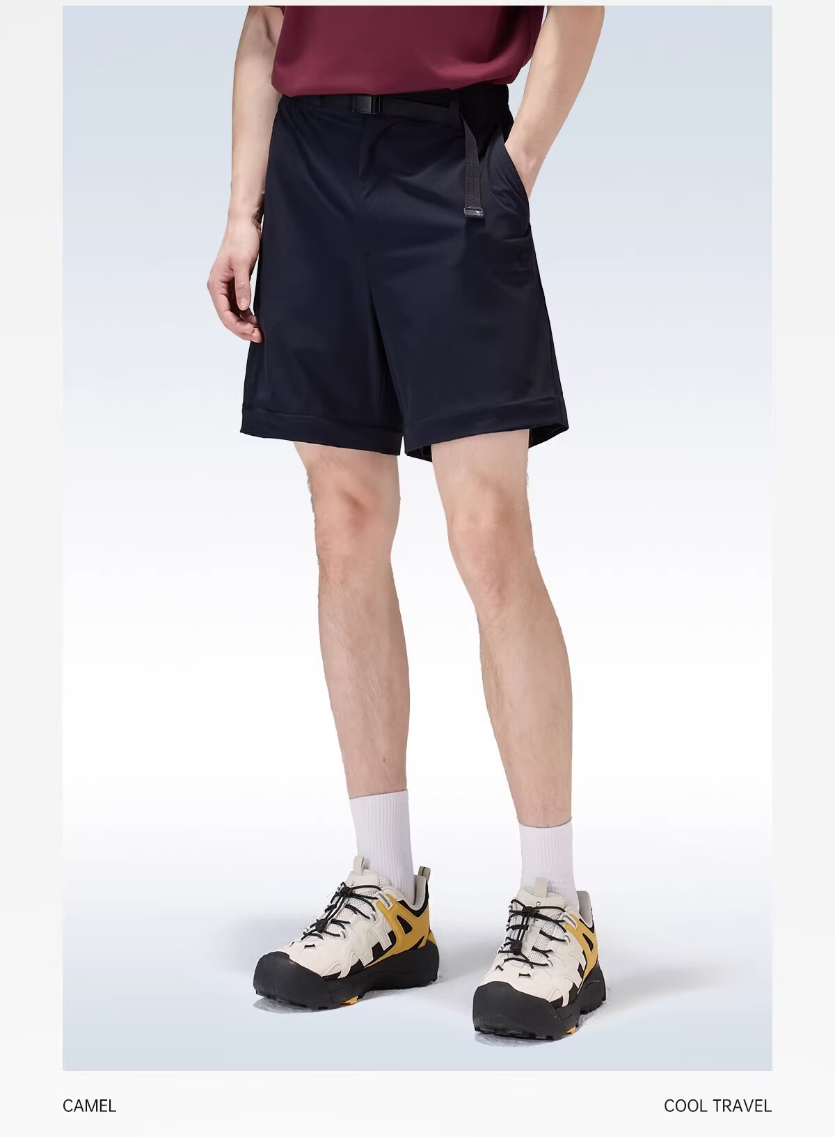 CAMEL [Wang Junkai Edition] Outdoor Quick-Dry Military Pants 26 Spring Summer Cooling Detachable Shorts Hiking Mountaineering Trousers 17