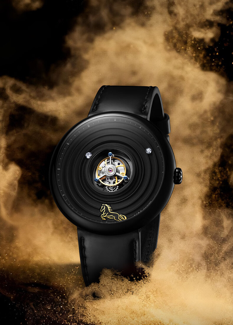 CIGA Design Zodiac Art Watch - Bingwu Year Horse Central Tourbillon Men's Limited Edition 199 Pieces 3