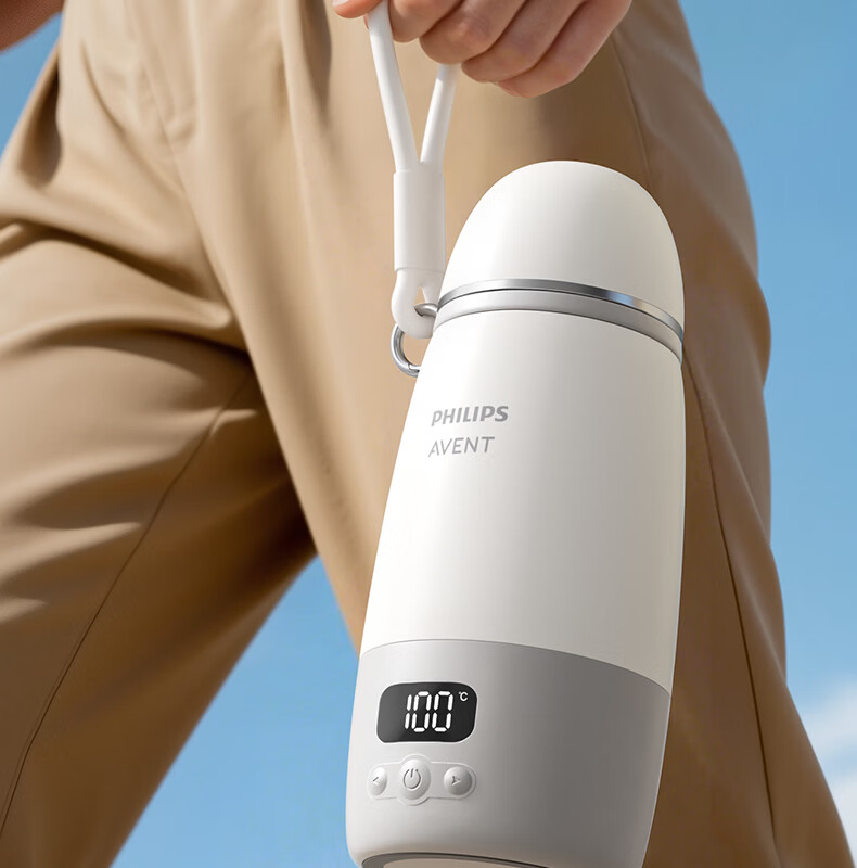 AVENT Philips Wireless Portable Outdoor Thermostatic Milk Warmer Baby Bottle Heater Infant Water Boiling Insulated Cup 27