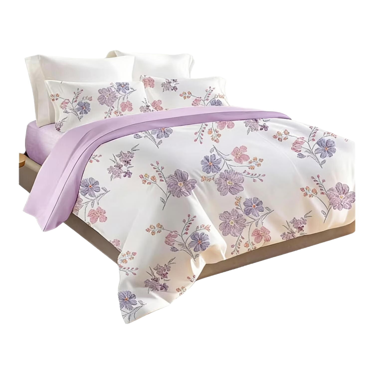 Chuyisheng Train Sleeper Disposable 3-Piece Set Bed Sheet Duvet Cover Pillowcase Anti-Dirt Anti-Mite Travel Portable Cotton-Feel Class A