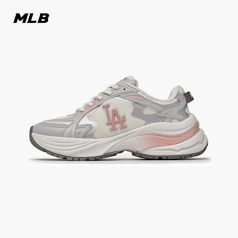MLB Unisex Colorblock Retro Elevated Dad Sneakers 26 Spring New 3ARNCR16N-07GRL-225
