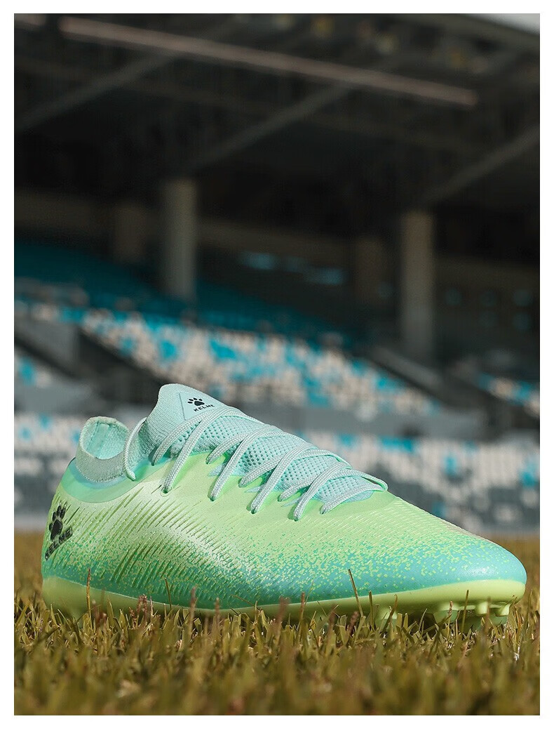 KELME Men's Adult Football Shoes Jidian 2.5MG Professional Anti-Slip Shock Absorption Breathable Training Cleats for Soccer and Ultimate Frisbee 12
