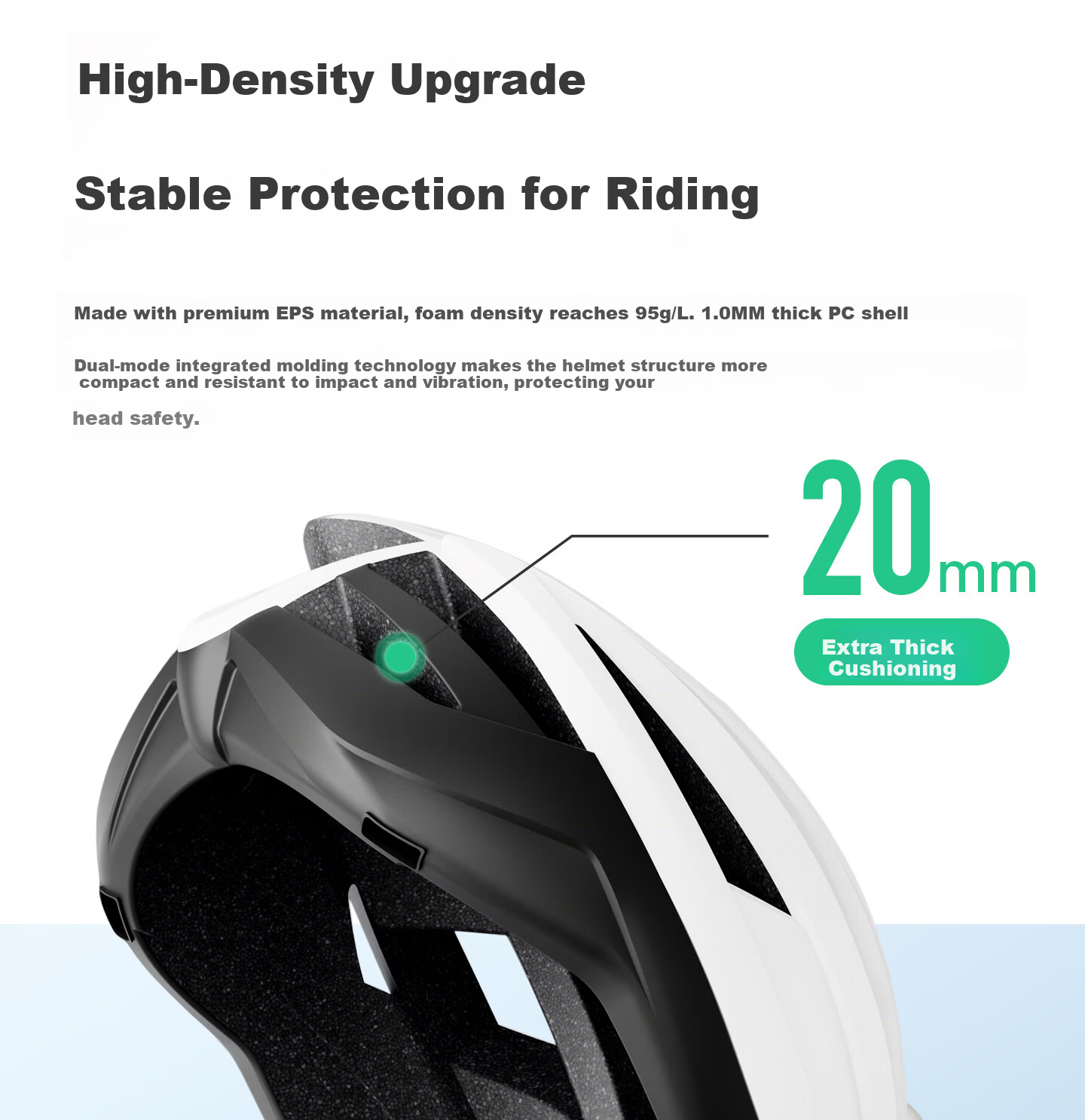 Keep Cycling Helmet Mountain Road Bike Unisex Breathable Integrated Streamlined Helmet Purple L 4