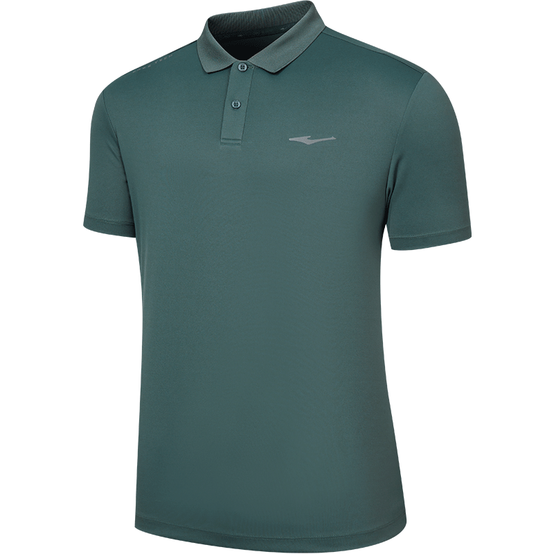 ERKE [Yu Shitong Same Style] Men's Summer Short Sleeve Sports Polo Shirt Ice Cooling Moisture-Wicking Quick-Dry T-Shirt