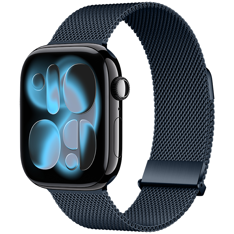 BHO [Upgraded Dual Magnetic Milanese] Apple Watch Band Compatible with Apple Watch S12, IWatch S11/S10/9/8/Ultra4/SE3 Bands
