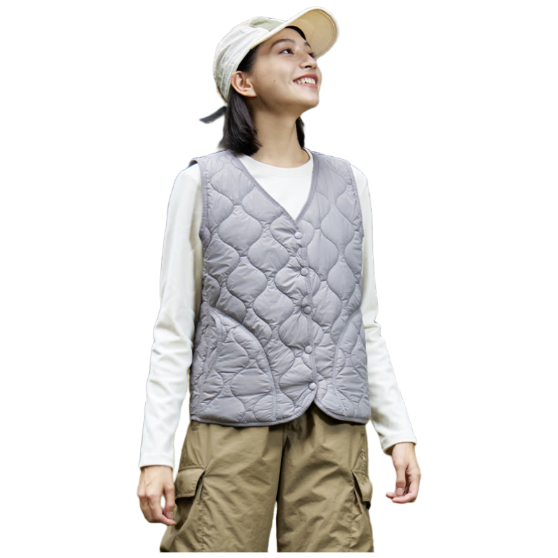 Xiongmaoxiangban Women's Wool Vest, Autumn And Winter Outer Wear, Warm Waistcoat, Fashionable And Stylish, High-Quality 2025 New Model, Fleece-Lined And Thickened