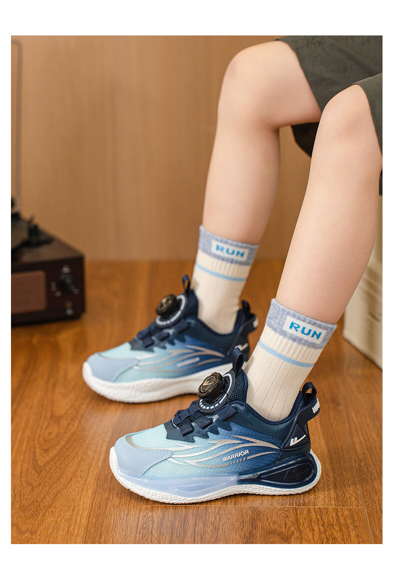 Warrior Girls Lightweight Breathable Running Shoes Kids Soft Sole Casual Shoes Boys Sports Shoes WZ-2160 Pink/Size 32 4
