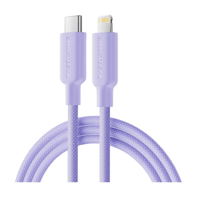 Shanmo Compatible with Apple 14/13/12 Charging Cable, PD20/27/30W Fast Charging Cable, Type-C to Lightning Data Cable for IPhone 14/13/12 Pro Max/11/iPad