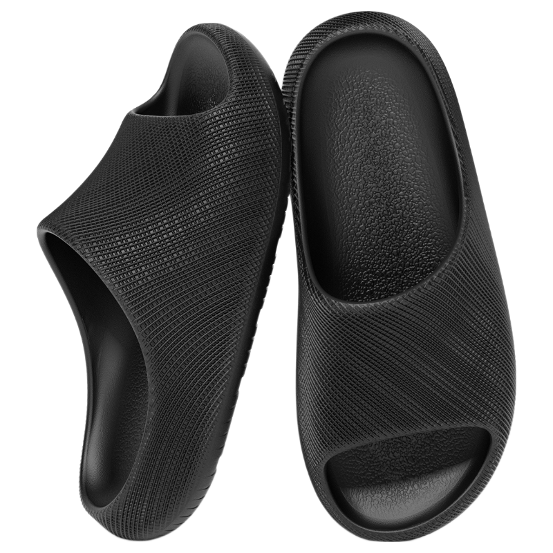 HIPANDA Men's Outdoor Slippers Sports Non-Slip EVA Thick Sole Cushioned Home Quiet Beach Women's Sandals