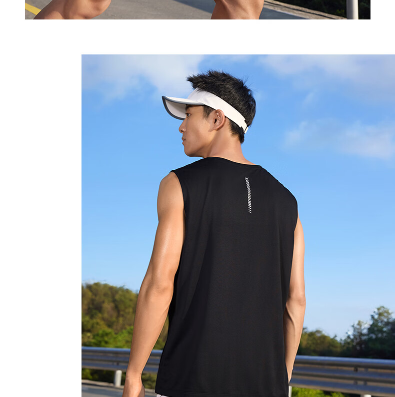 361° Men's Sports Vest Spring Summer New Quick-Dry Running Outdoor Training Breathable Sleeveless Top 652622503-5 18