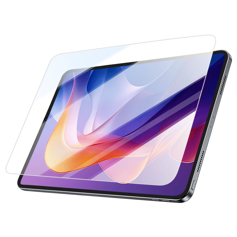 Langling Tempered Glass Screen Protector for Xiaomi Redmi Pad 2 Pro 26/24 Models 12.1-inch Full Coverage HD Anti-Scratch Anti-Fingerprint Protective Film