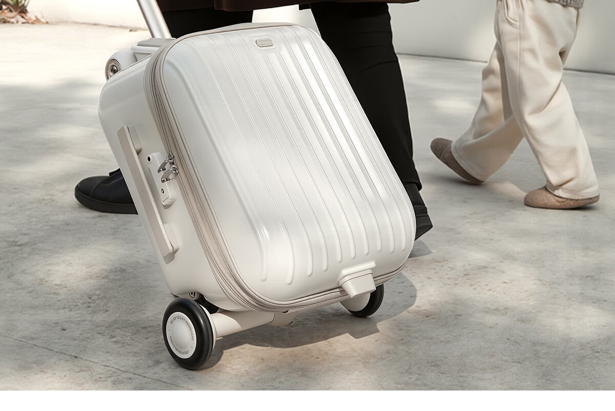 BEIESTATE Kids Travel Suitcase Toddler Ride-On Carry-On Luggage with Telescopic Handle Lazy Travel (No Guardrail Version) 29