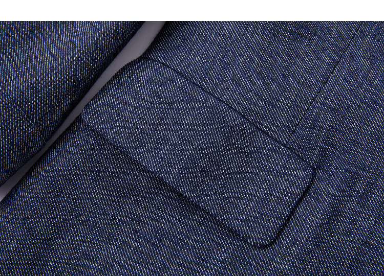 Demana [with Cloud Oxygen Cotton] Spring Business Notch Lapel Single Button Flap Pocket Three-Quarter Sleeve Waist-Cinched Women's Blazer Jacket 12
