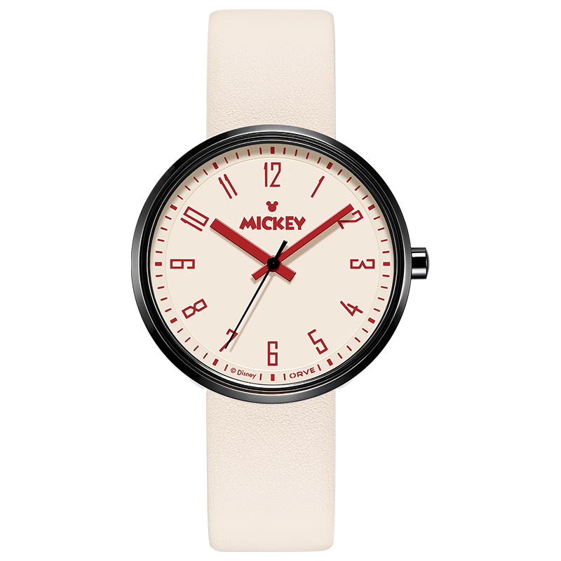 Disney Women's Student Simple Waterproof Quartz Watch Youth High School Girls Exam Watch MK-11893M