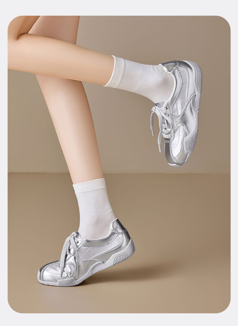 Saturday Ballet Style Women's 2026 New Summer Thick Sole Height Increasing Agan Casual Lightweight Versatile Sports Shoes 17