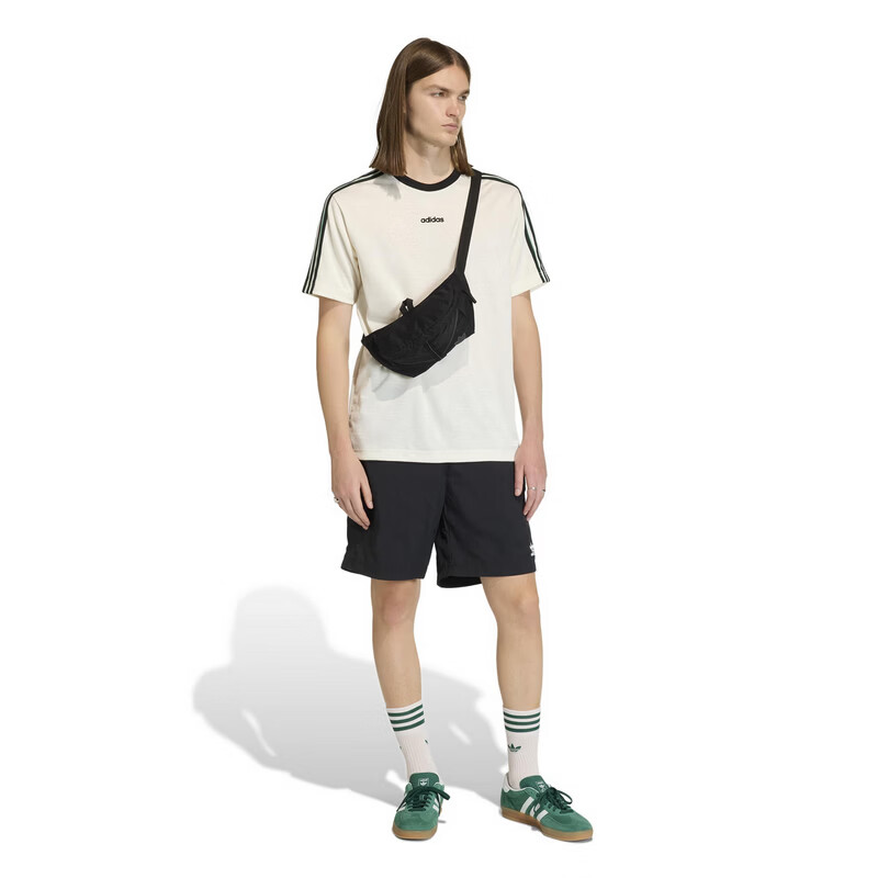 Adidas Originals Men's JACQUARD JSY Short Sleeve Top KE2139 White M 3
