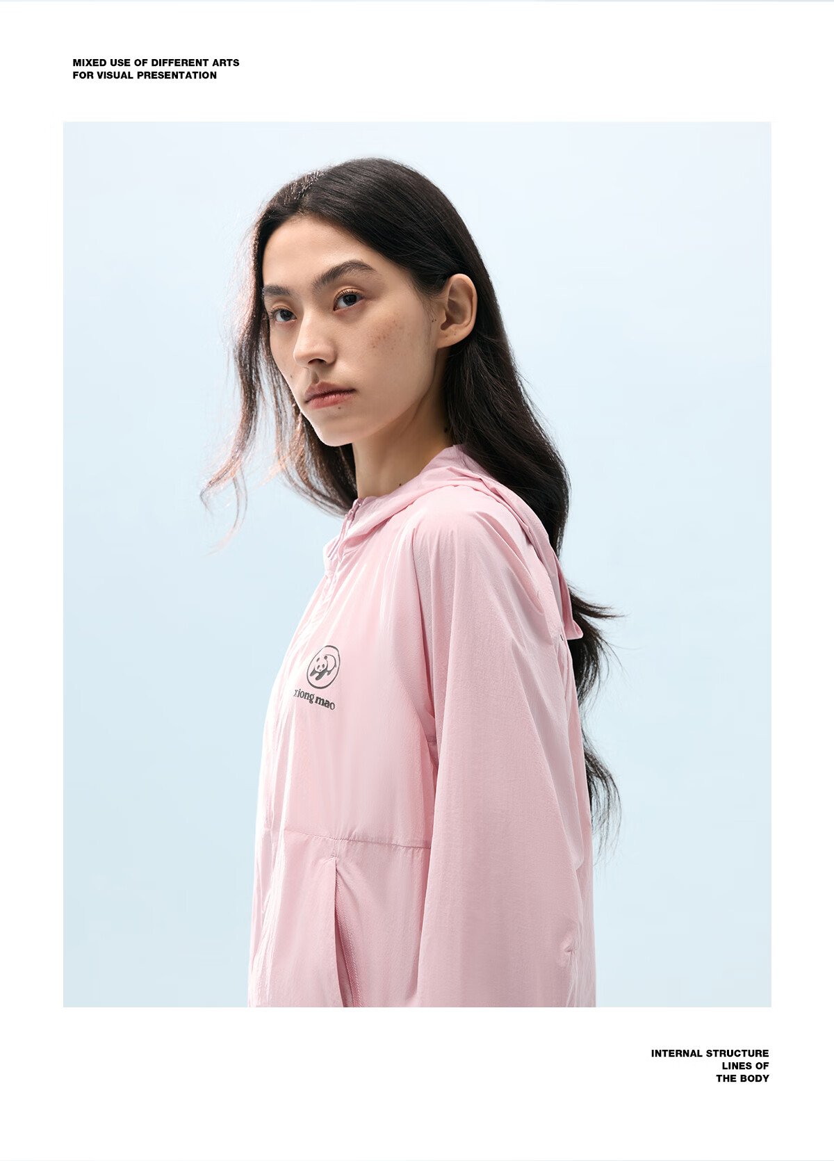 Xiongmao [Ice Stick 3.0], Liu Yifei's Same Style Sun Protection, for Men And Women, Spring And Summer New Ice-Cool Breathable Original Yarn UPF90 Jacket 5081 24