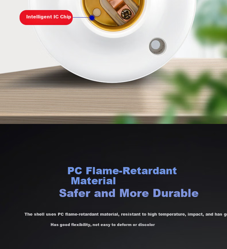 Gongtai Wired Bulb 10m Cable + 40W LED Bulb E27 Screw Base Universal Plug Socket Hanging GT-E27-10M-40W 6