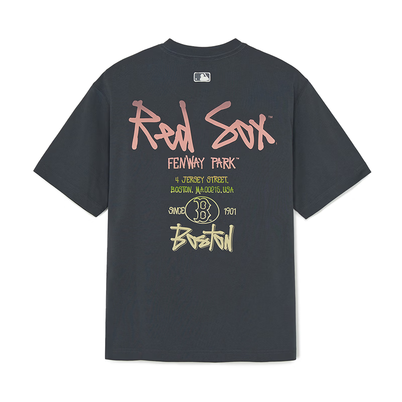 MLB Unisex Wang Sulong Loose Gradient Graffiti Cooling Spring 2026 New 3ATSB1563-43GRD-M