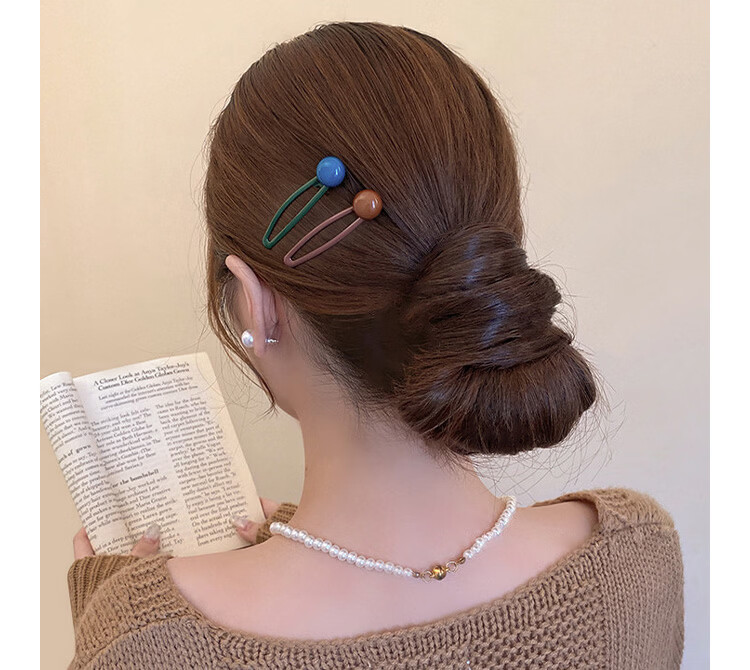 CHIMERA 5-Piece Colorful Hair Clips Set for Kids Girls Bangs Side Clips Front Hairpin BB Clips Birthday Gift 7