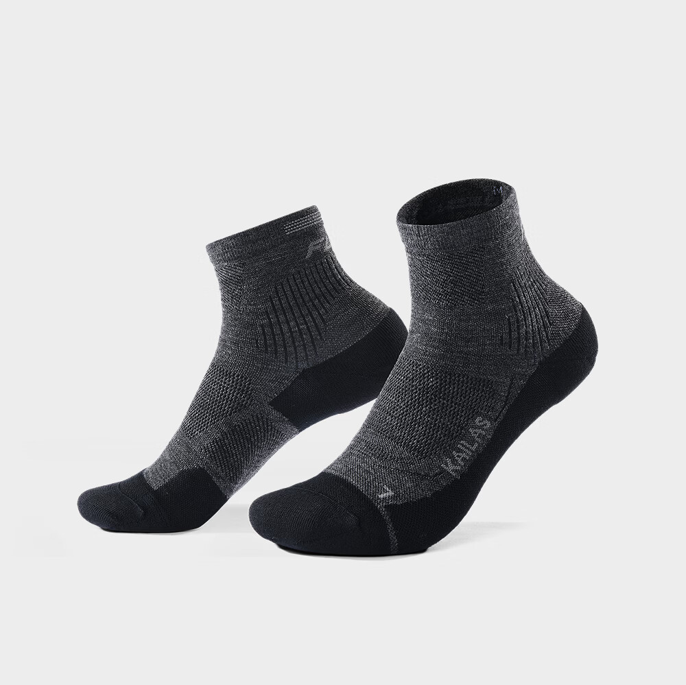 KAILAS Kailas Men's Low-Cut Wool Trail Running Socks 1