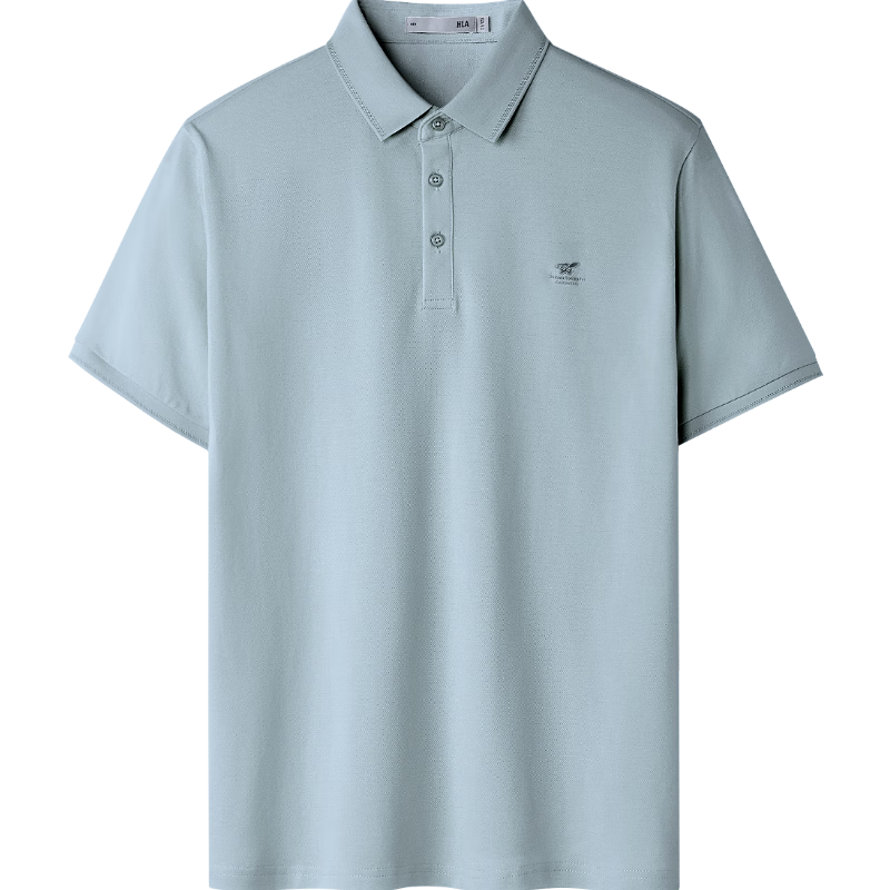 HLAHLA Short Sleeve Polo 26 Light Business Chic Ageless Cooling Short Sleeve Summer Father's Day Gift