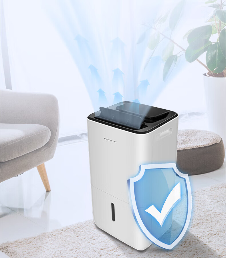GREE Home Smart Dehumidifier DH30EPA1A (WIFI) - Low Noise Bedroom Basement Industrial Moisture Absorber Large Area Drying Machine 10
