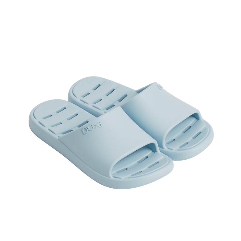Puxiqin Refreshing Bathroom Slippers Indoor Home Summer Non-Slip Quick-Dry Drainage Shower Hollow Sanitary Cool Slippers for Women