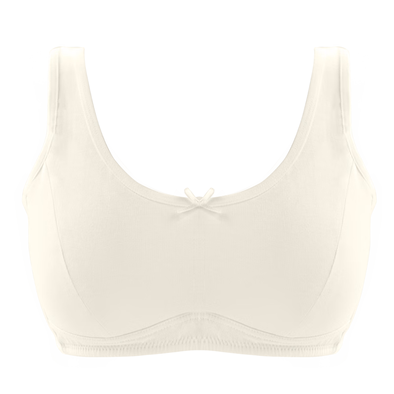 Ailier &ouluola Teenage Bra for High School Girls, Ages 16-18, Puberty Stage Three, Pure Cotton, Size 85B